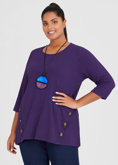 Plus Size Serenity Textured Top