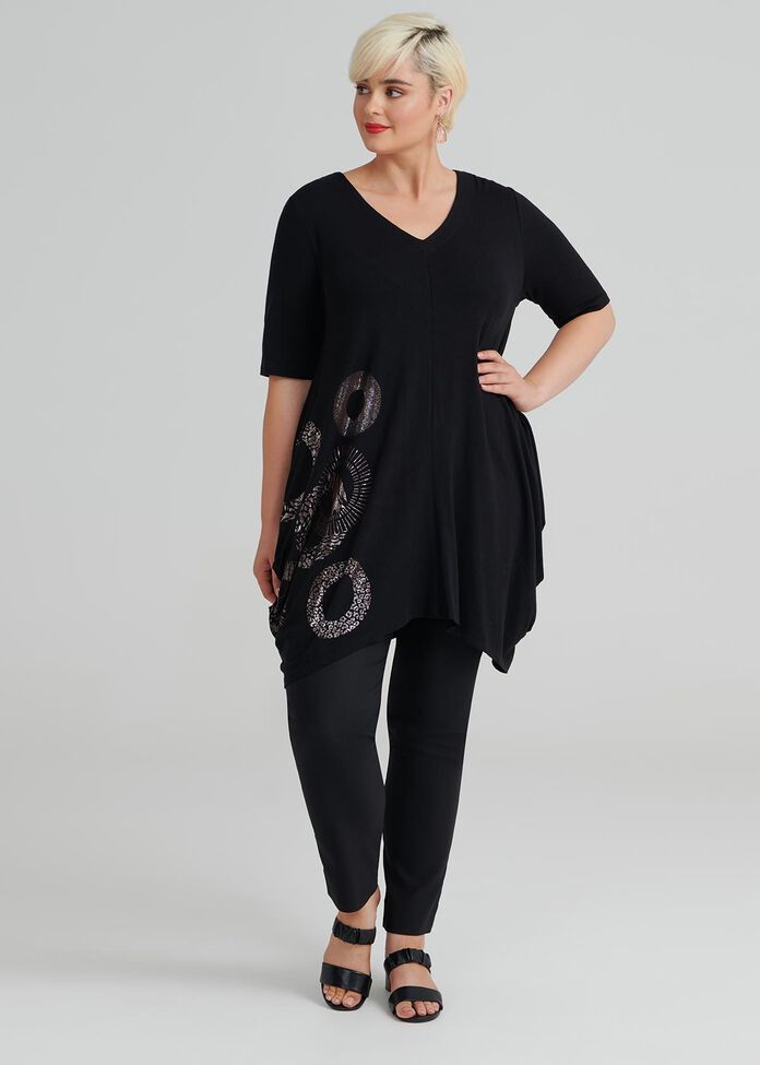 Oxford Circus Short Sleeve Tunic, , hi-res