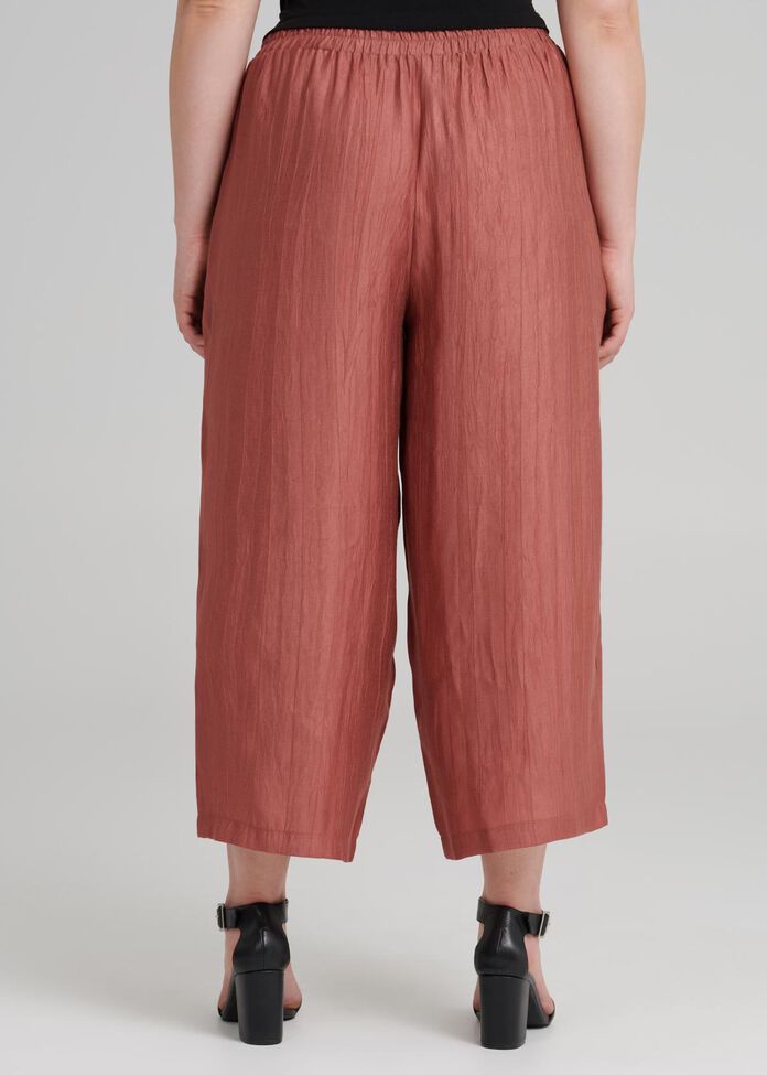 Jali Bamboo Crop Pant, , hi-res