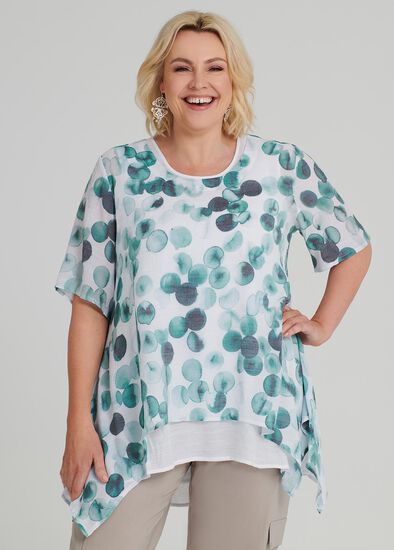 Plus Size Pastels Top