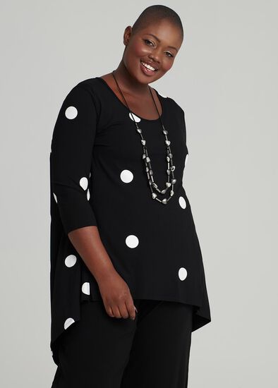 Plus Size Off Duty Spot Top