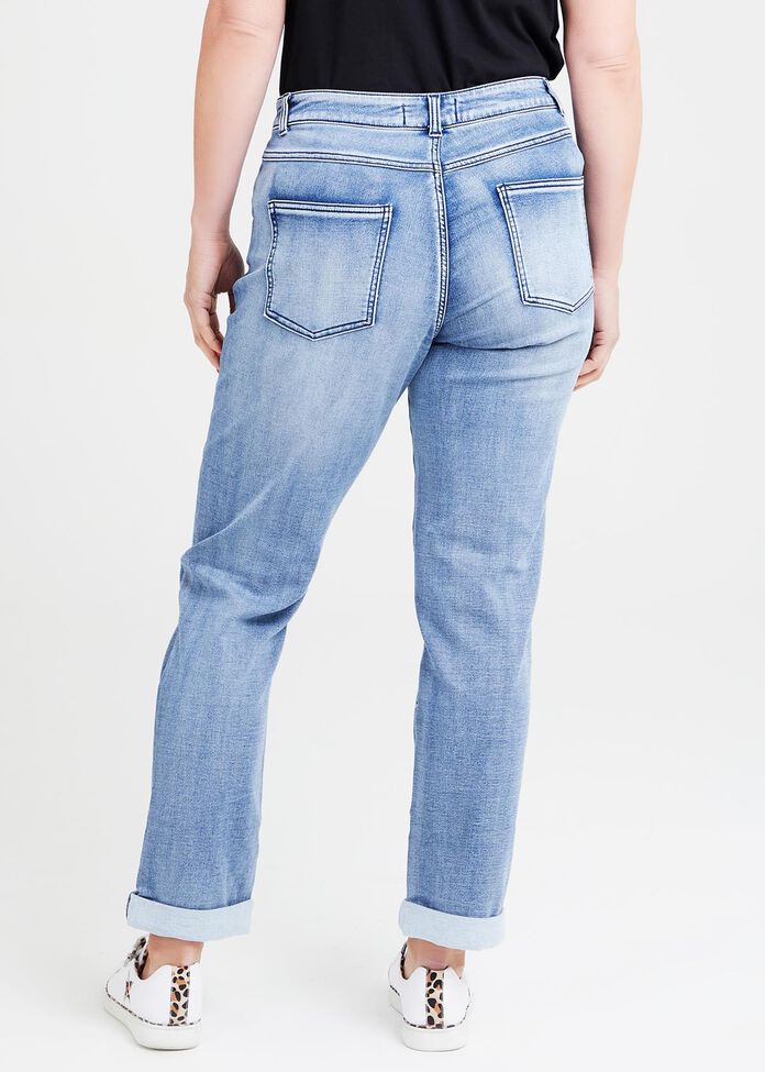 The Easy Fit Denim Jean, , hi-res