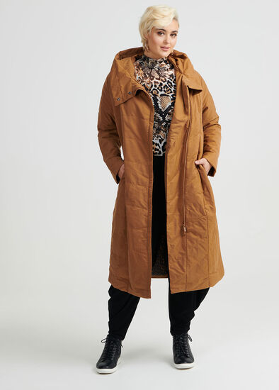 Plus Size Obsession Puffer Coat