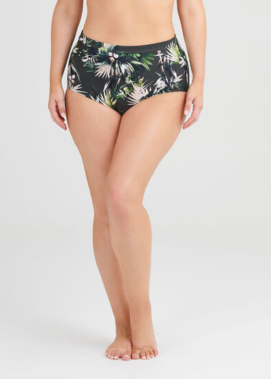 Plus Size Tropicana Swim Brief