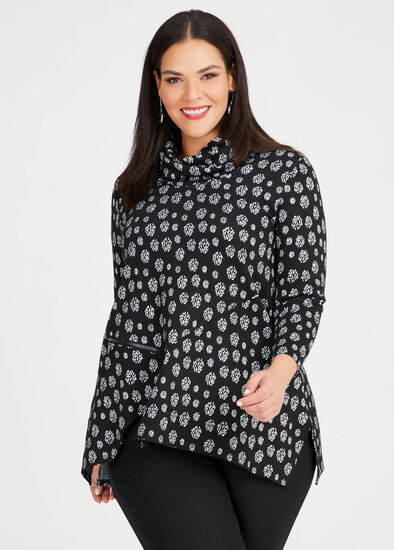 Plus Size Connecting Dots Top