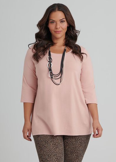 Plus Size Organic Swing Top