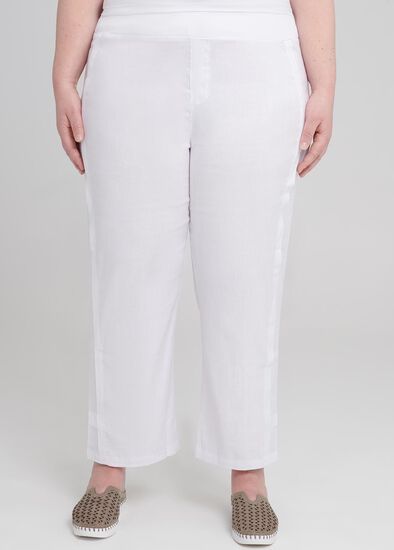 Plus Size Tall Linen Sonoma Pant