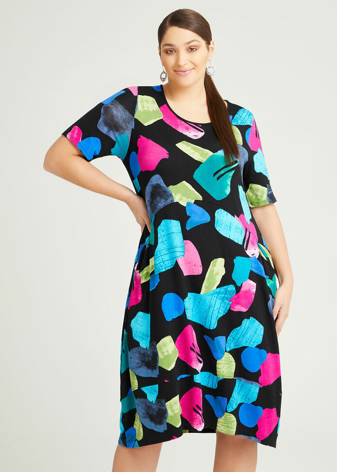 Bamboo Mimosa Pocket Dress, , hi-res