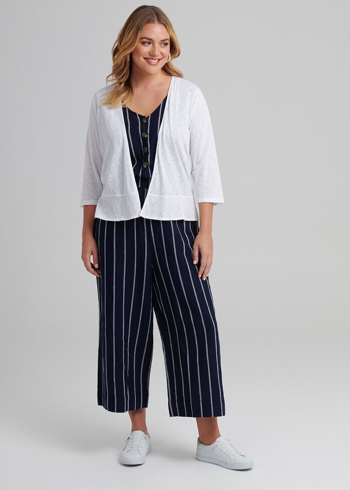 High Tide Linen Jumpsuit, , hi-res