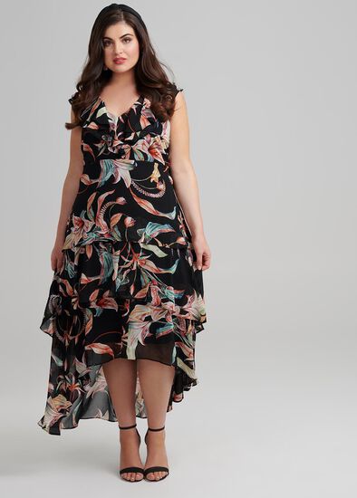 Plus Size Lyndel High Low Dress