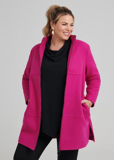 Plus Size Lunar Twilight Zip Jacket