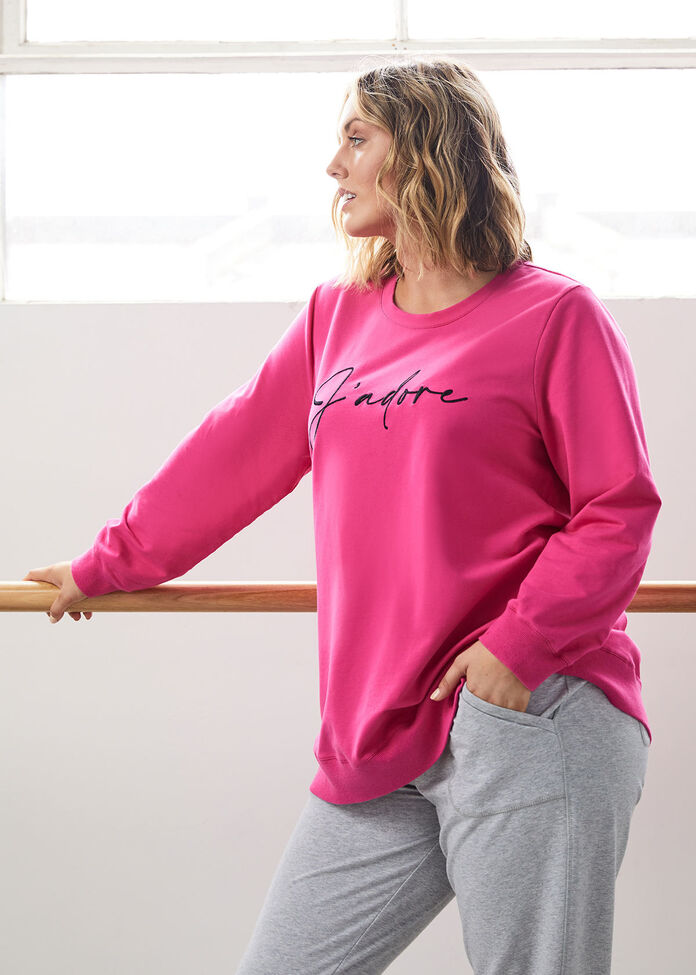 Organic Jadore Sweat Top, , hi-res