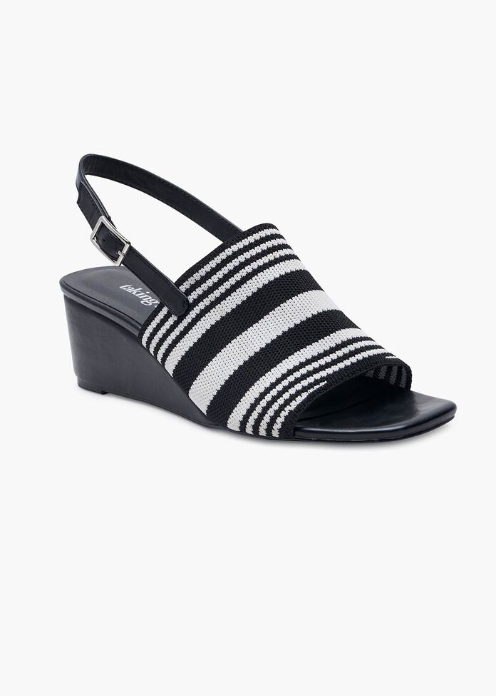 Skye Stripe Wedge, , hi-res