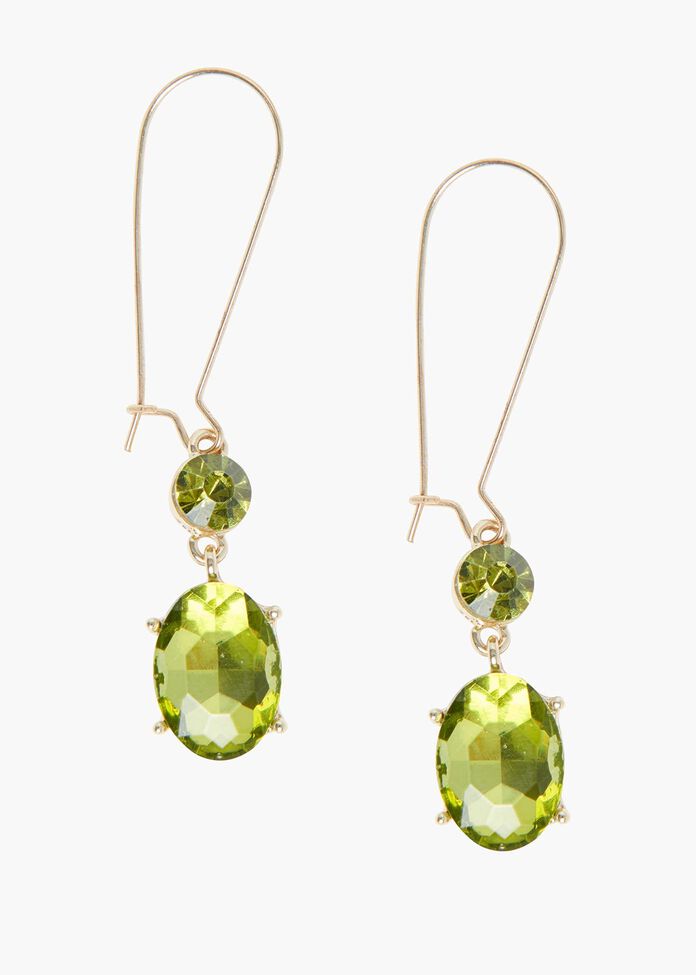 Glam Stone Earrings, , hi-res