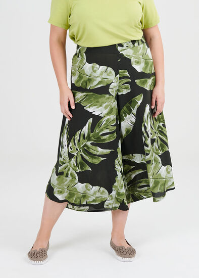 Plus Size Natural Lush Jungle Pant