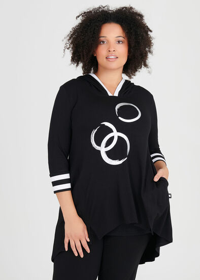 Plus Size Bamboo Obsession Spot Tunic