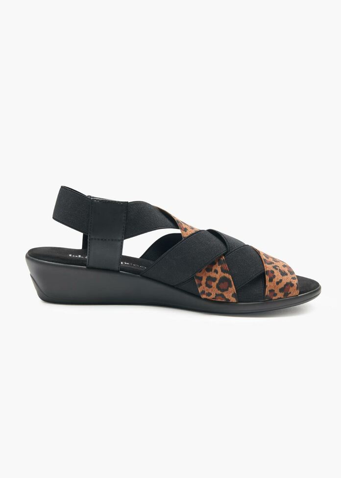 Abby Elastic Weave Sandal, , hi-res