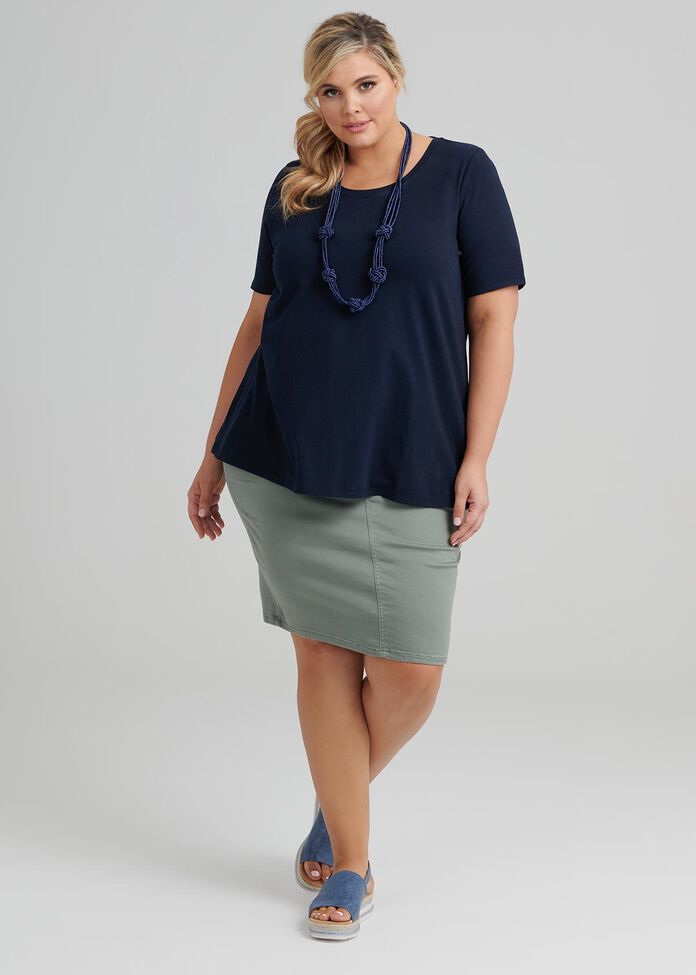 Easy Fit Skirt, , hi-res