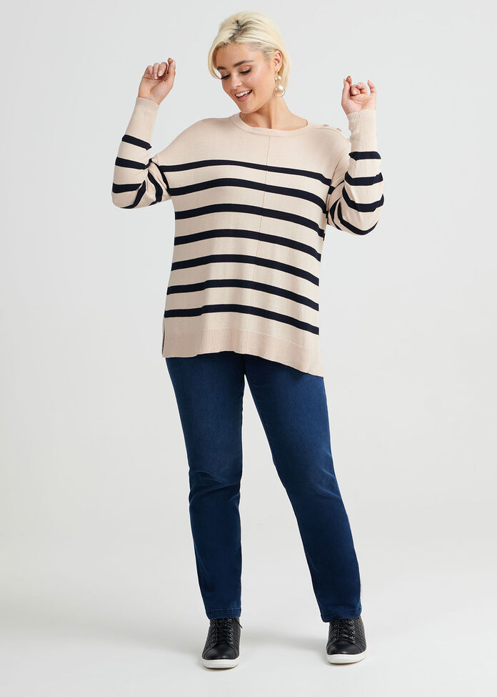 Dreamers Stripe Jumper, , hi-res