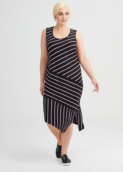 Plus Size Nikita Stripe Dress