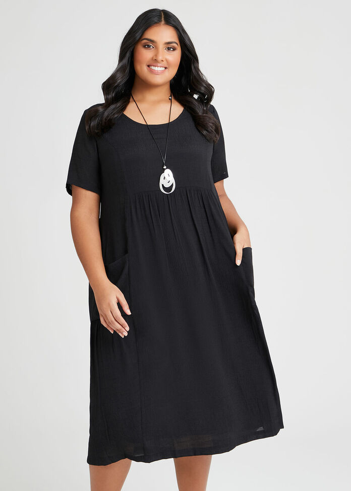 Natural Romance Pocket Dress, , hi-res