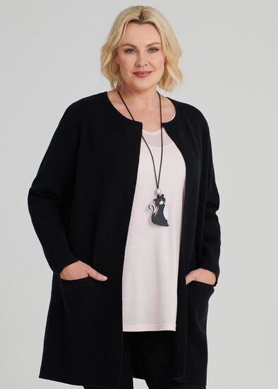 Plus Size Paris Mid Length Cardi