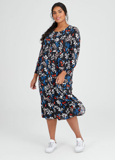 Plus Size Natural Boho Dress