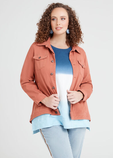 Plus Size The Best Friend Denim Jacket