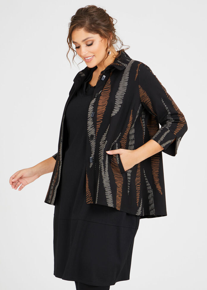 Sarafina Ponte Jacket, , hi-res