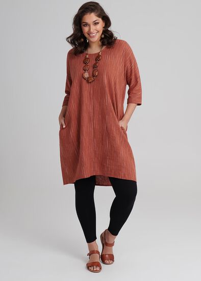 Plus Size Linen Layla Dress