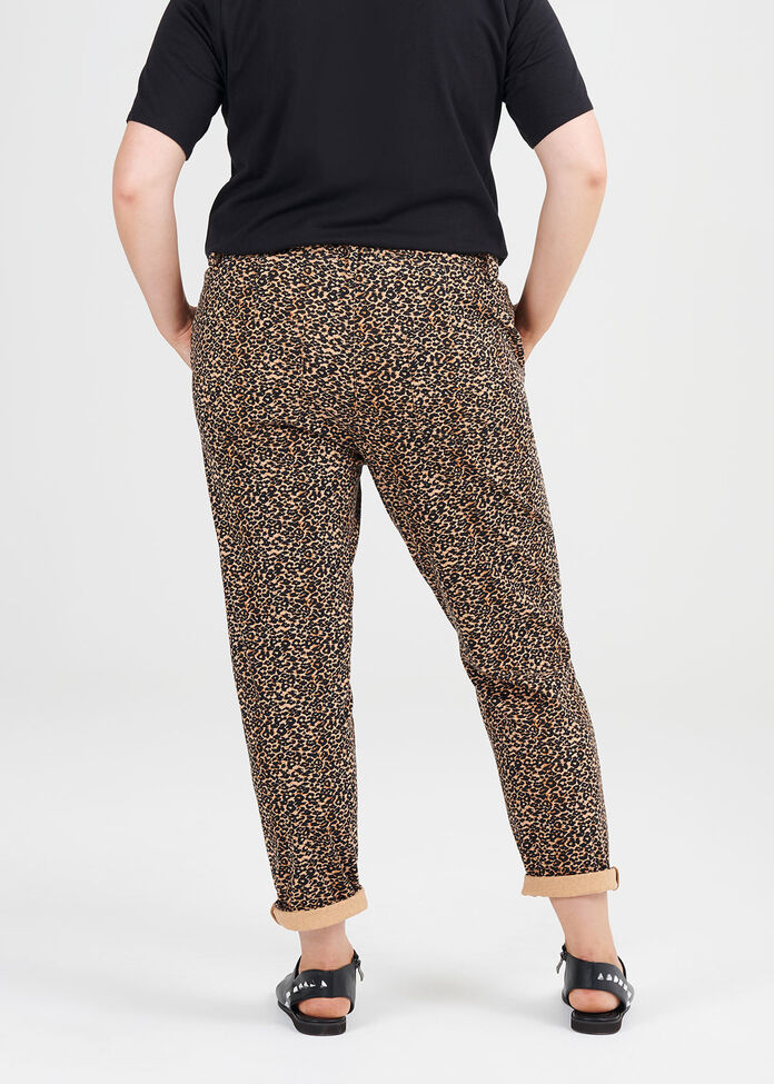 Animal Print Jogger, , hi-res