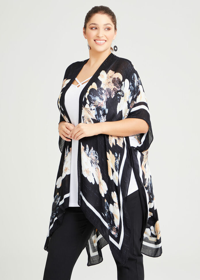 Boarder Floral Cape, , hi-res