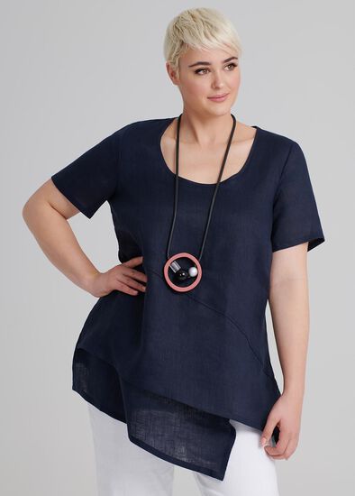 Plus Size Sonoma Linen Tunic