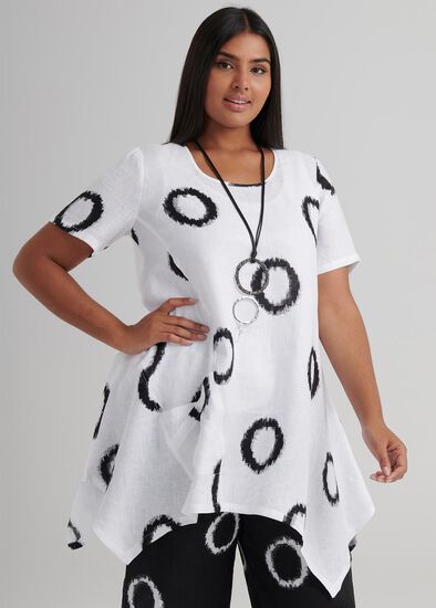 Plus Size Toto Linen Tunic