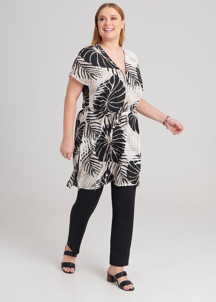 Palm Print Tunic, , hi-res