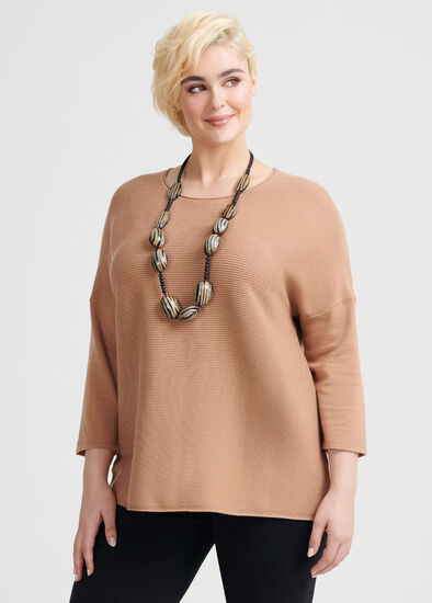 Plus Size The Weekend Rib Jumper