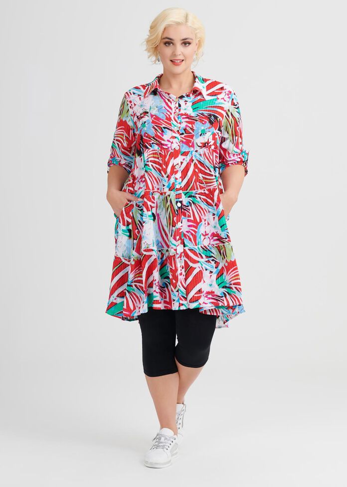 Seaside Viscose Shirt, , hi-res