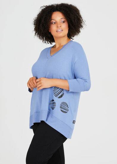 Plus Size Bamboo Obsession Spot Top