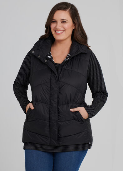 Plus Size The Versatile Puffer Vest