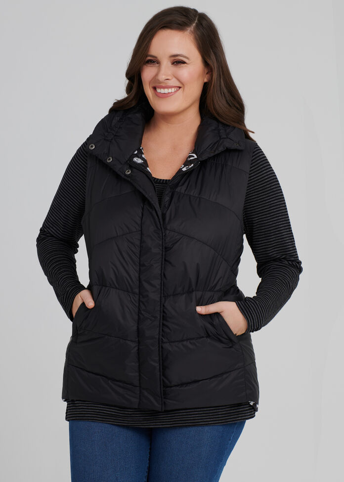 The Versatile Puffer Vest, , hi-res