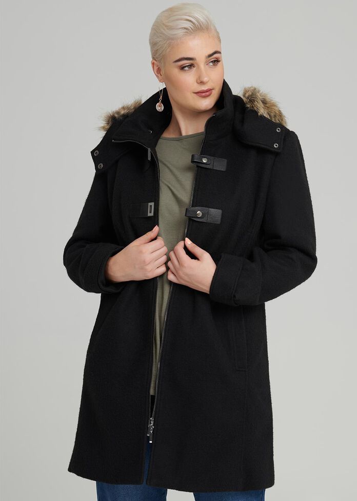 Autumn Duffle Coat, , hi-res