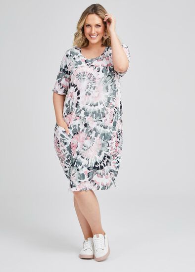 Plus Size Ambience Bamboo Midi Dress