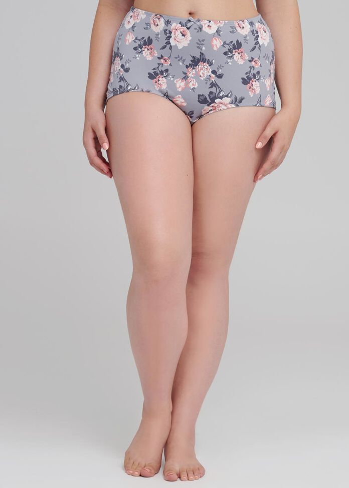 Vintage Rose Brief, , hi-res