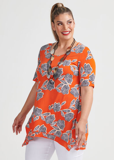 Plus Size Celina Short Sleeve Top