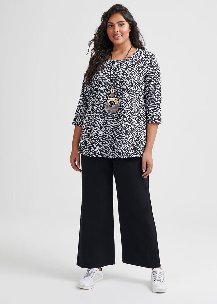 Coco Stitch Wide Leg Pant, , hi-res