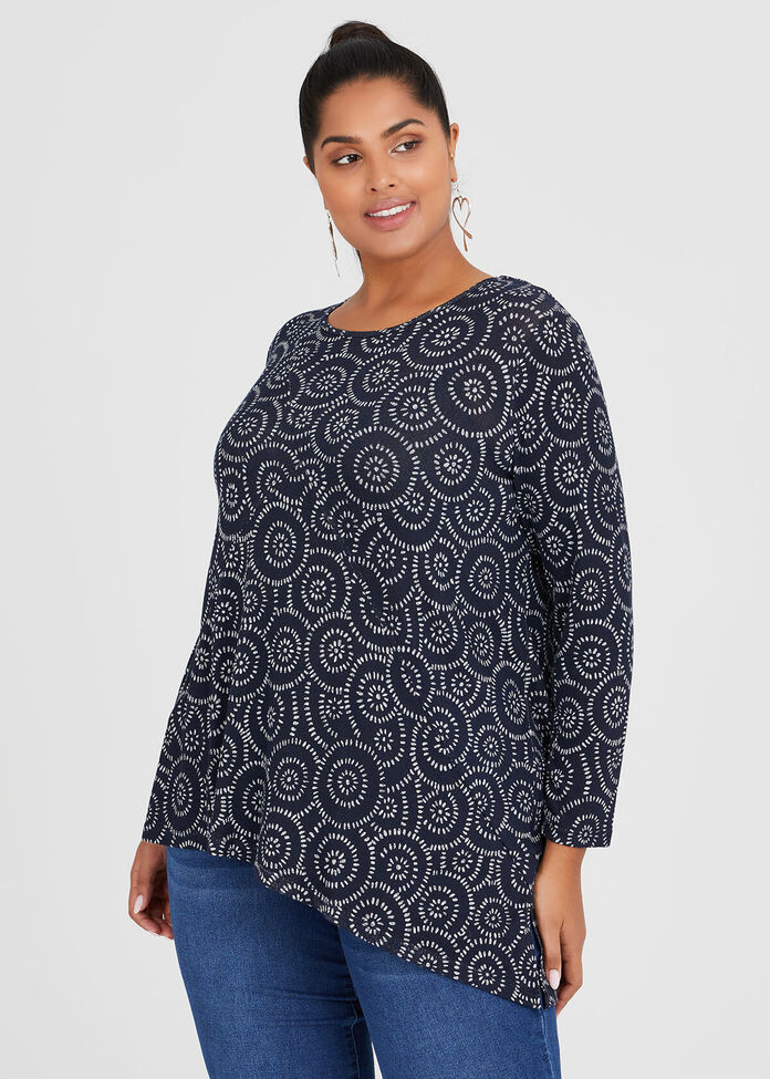 Bamboo Cosy Swirl Top, , hi-res