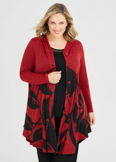 Plus Size Delta Cardigan