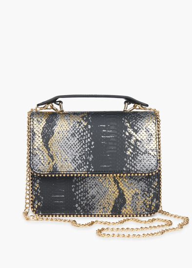 Stella Snake Metallic Bag