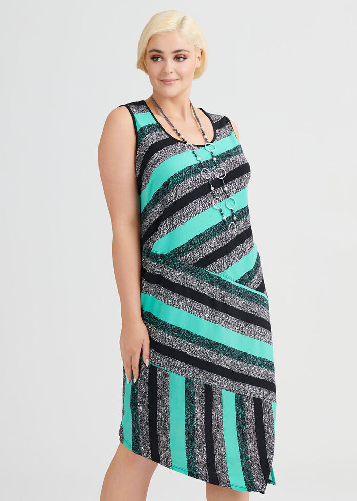 Nikita Stripe Dress, , hi-res