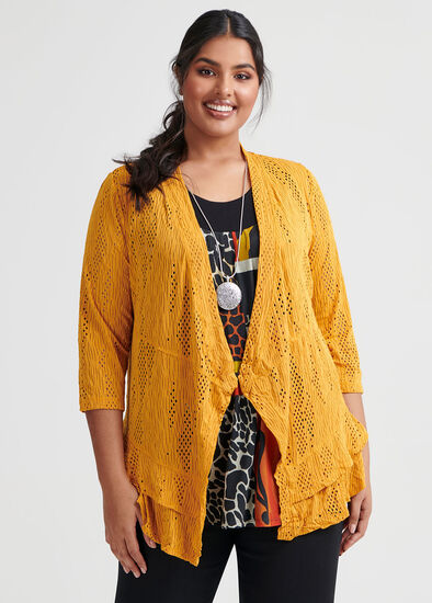 Plus Size Ponderosa Cardi